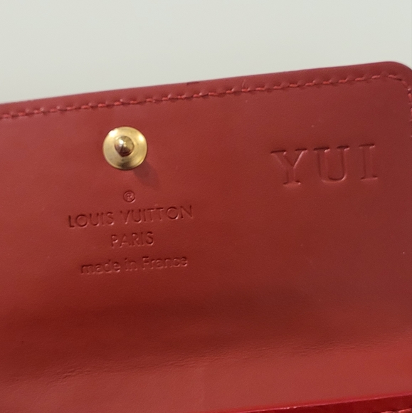 Vernis LOUIS VUITTON Monogram Key Holder - Picture 11 of 12
